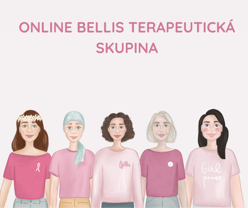 Dnes proběhlo první setkání online terapeutické podpůrné skupiny Bellis