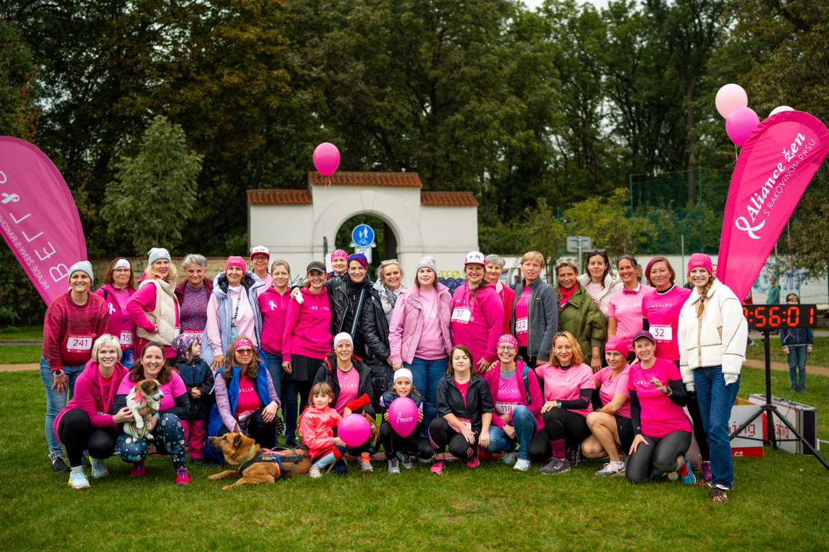 Foto vzpomínky na letošní ročník běhu a pochodu Race for the Cure 2024